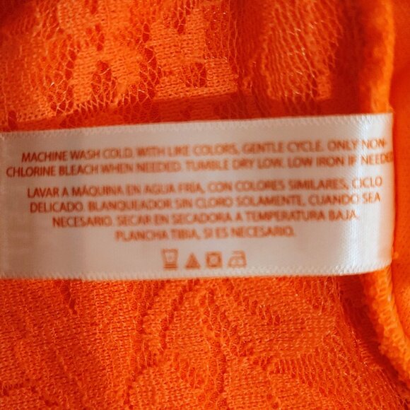 No Boundaries lace maxi skirt in coral blush pink (size XL) - Picture 8 of 8